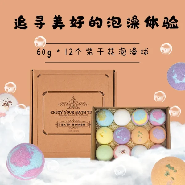 Bubble Custom Mini Kids Salt Bath Bomb Private Label Kit Surprise Making Organic for Kids Box Gift Set Wholesale Set Bath Bombs - Image 3
