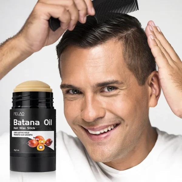 Custom Labels Strong Hold Edge Control Non Toxic Hair Wax Stick With Batana Oil Hair Wax Stick - Image 2