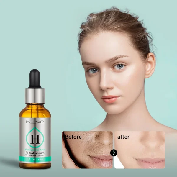 Cosmetic Skincare Facial Vitamin c Moisturizer Private Label Vitamins Skin Whitening Face Care Hyaluronic Acid Serum for Face - Image 6