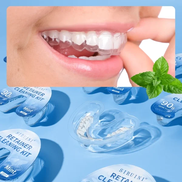 Custom Mouthwash Teeth Braces Orthodontic Rubber Bands Dental Braces Orthodontic Bracket Dentures Cleansing Solution - Image 6