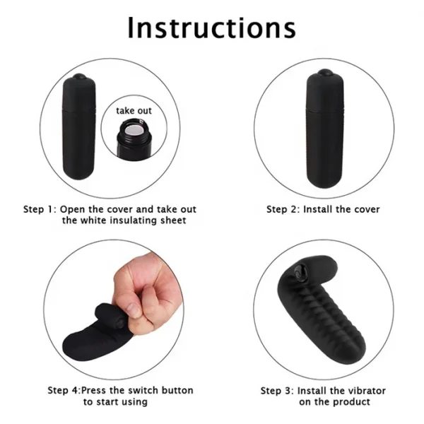 New Mini Magic Finger Vibrator for Women 10-Speed USB-Powered G Spot Clit Massager Rose Dildo Adult Sex Toys - Image 6
