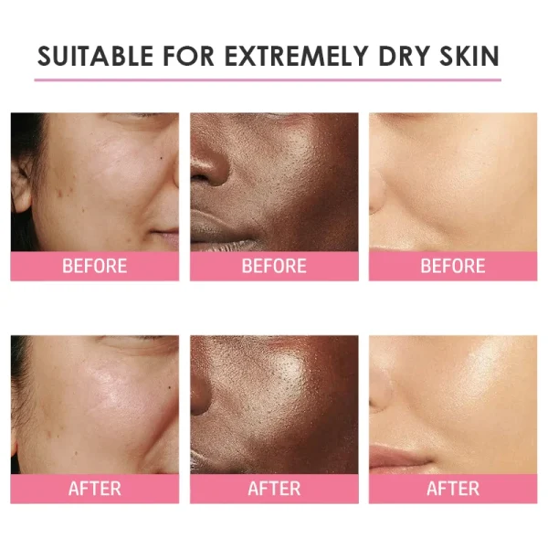 OEM Beauty Products Natural Moisturizing Shimmer Face Glow Recipe Serum Skin Care Hydrating Anti-aging Rose Facial Glowy Serum - Image 6