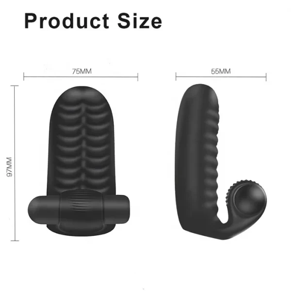 New Mini Magic Finger Vibrator for Women 10-Speed USB-Powered G Spot Clit Massager Rose Dildo Adult Sex Toys - Image 3