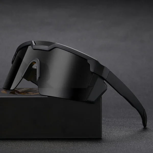 New Arrival Brand Cycling Shades Mirror Lens Custom Logo Transparent Sports Eyewear ANSI Z87+ Safety Sunglasses High Quality - Image 2