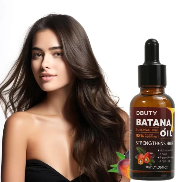 Custom Logo  Oil Batana Antioxidants Moisturizes Hair Scalp 30ml Private Label Pure Batana Oil Anti-split Hair Growth Serum