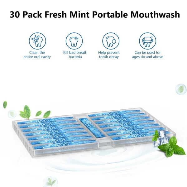 Dental Care Kit Tooth Vitamin E Dental Whitener Oral Care Hotel Amenities Teeth Whitening Kit Products Mouth Wash Mouthwash - Image 6