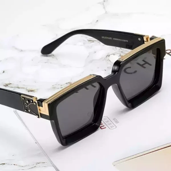 Sunglasses Men Fashion Millionaire Brand Designer Sunglasses Mens Gafas De Sol Square Trendy Luxury Women Sun Glasses
