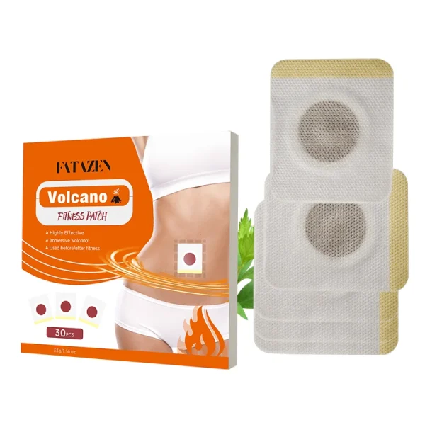 30 Pieces Per Box Magnetic Slim Patch Weight Loss Pad Burning Fat Body Shaping Herbal Sticker Magnet Belly Slimming Patch