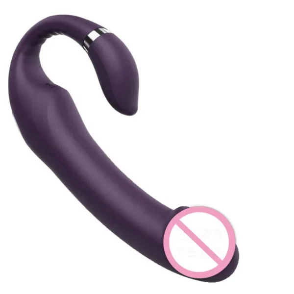10-Speed Strap-On Dildo Vibrator Sex Toy With Dual Motors Frequency Features - Image 5