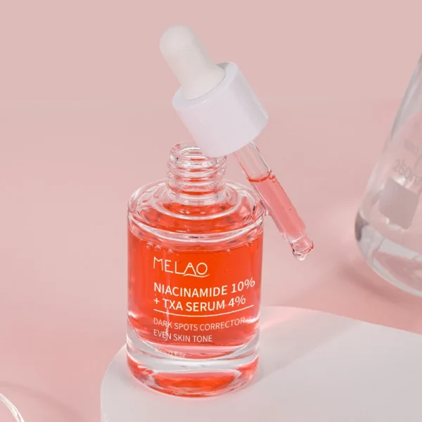 Cosmetic Moisturizer Facial Whitening Private Label Vitamin Skin Makeup Peptide Face Care Tranexamic Acid Niacinamide Face Serum - Image 5