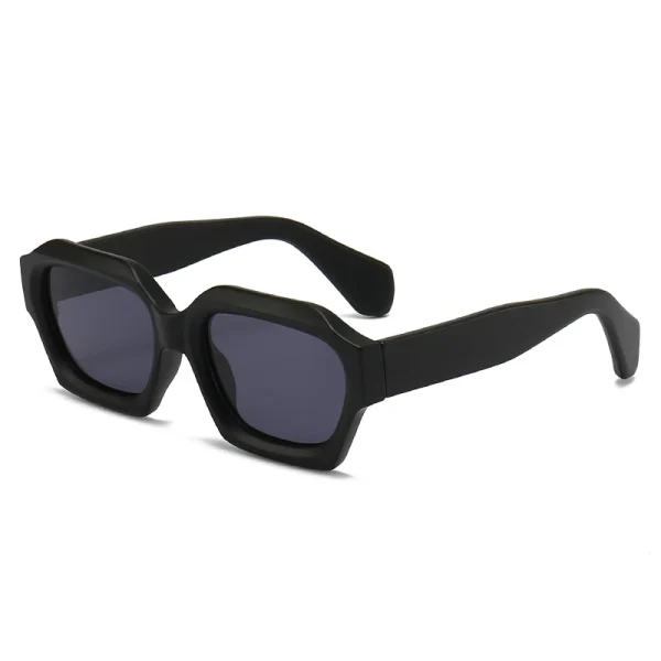 Unique Luxury Thick Frame Sun Glasses High Quality Square Rectangle Sunglasses for Men Women Custom Logo - Image 6