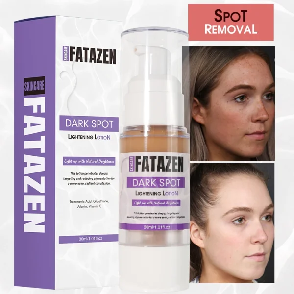 FATAZEN Wholesale Lightening Skin Anti Wrinkles Fast Brightening Dark Spots Remover OEM Facial Care Whitening Lotion for Women - Image 2