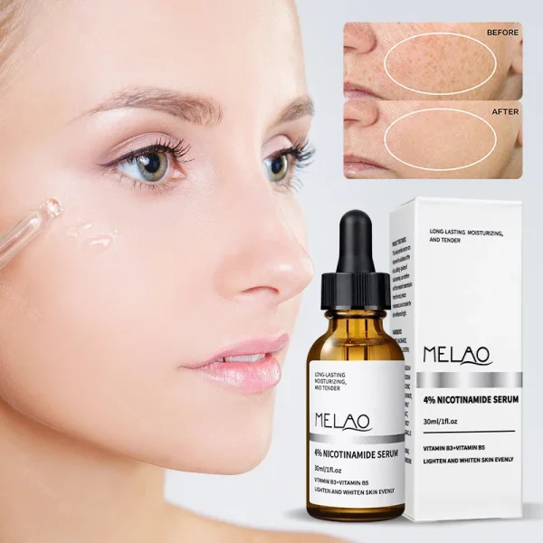 Korean Beauty Cosmetic Facial Skin Care Serum Collagen Anti Aging Whitening Face Care Vitamin C 4% Niacinamide Serum for Face - Image 4