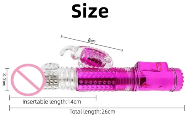 High Quality 360 Degree Rotating Thrusting Dildo Vibrator with Dual Motors USB Power Supply Sex Product Properties - Image 2