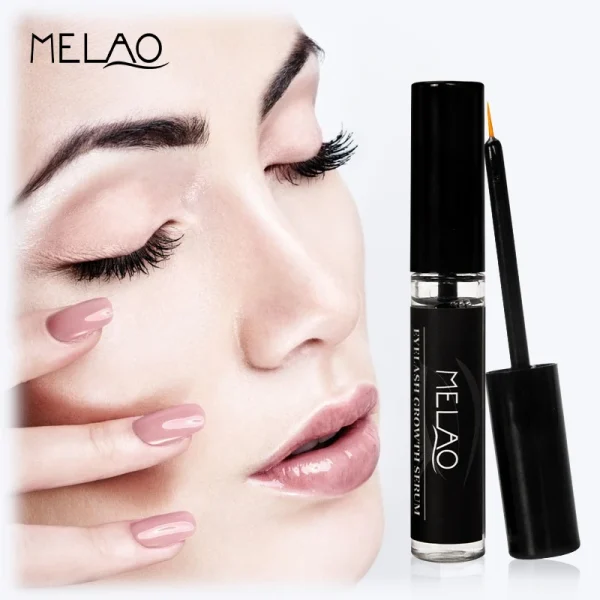 Natural Eyelash Lash Serum Growth Serum Oil Free for Lash Extensions Brow Enhancer to Grow Thicker Longer Lashes Brow Serum - Image 2
