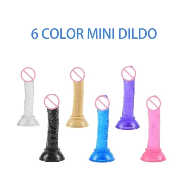 Real Women's Dildo Soft Jelly Penis Sucker Lesbian Masturbator for Vagina Anal Plug Woman Dildo's Adult Sex Toys Sex Shop - Image 6