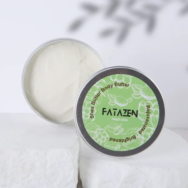 Private Label Vegan Body Shea Butter Cream Natural Organic Wholesale Skin Care Nourishing Coconut Aloe Vera Whipped Body Butter - Image 6