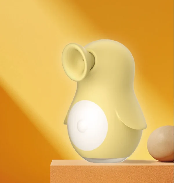 Factory Price Penguin Shape Clitoral Suction Vibrator for Women  Nipple Oral Licking Sucking Toy Adult Sex Toy