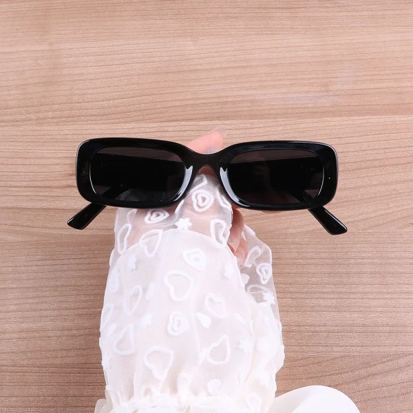Custom Small square Sunglasses Women Classic Retro Rectangle Shades 2023 Trendy Jelly Sun Glasses Men - Image 4