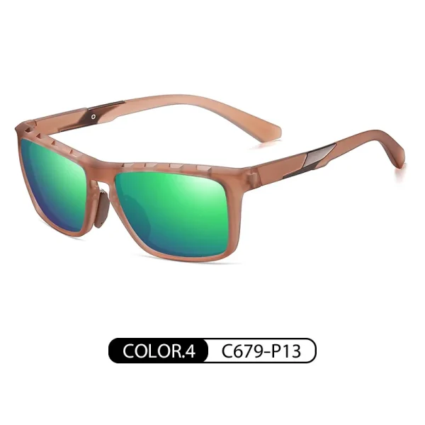 Fashion Polarized Sunglasses Men's TR FramesTAC Lens Sun Glasses Retro Sports Sunglasses UV400 - Image 6