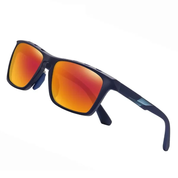 Fashion Polarized Sunglasses Men's TR FramesTAC Lens Sun Glasses Retro Sports Sunglasses UV400 - Image 2