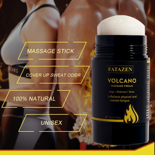 FATAZEN Private Label Workout Enhancer Weight Loss Anti Cellulite Burner Slimming Waist Trainer Fat Burning Cream Sweat Stick - Image 4