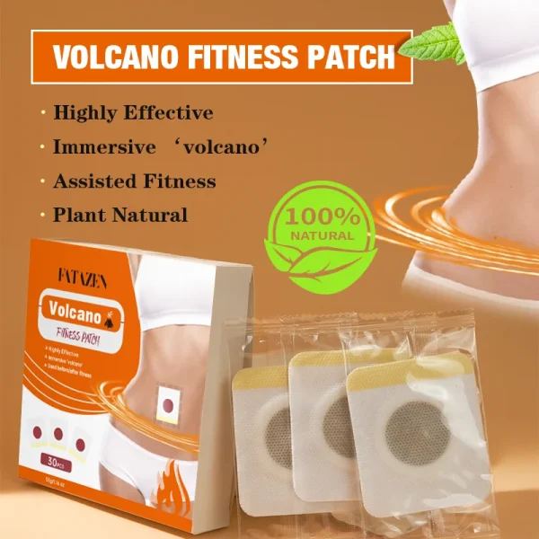 30 Pieces Per Box Magnetic Slim Patch Weight Loss Pad Burning Fat Body Shaping Herbal Sticker Magnet Belly Slimming Patch - Image 3