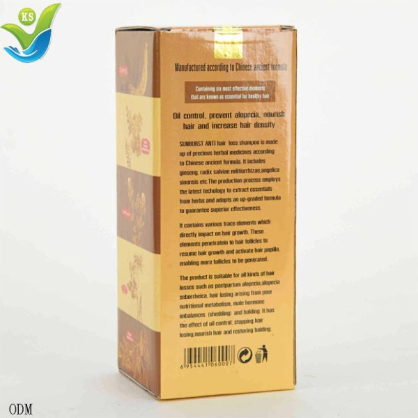 Anti Alopecia Hair Growth Shampoo Anti Hair Loss Treatment Sunburst Herbal China Essences Shampoo Hair Care Shampoo - Image 2