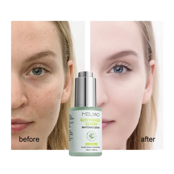Anti Aging Lift Brightening Skin Care Hyaluronic Acid Vitamin C E Peptide Collagen Facial Glycyrrhiza Glabra Whitening Serum - Image 2