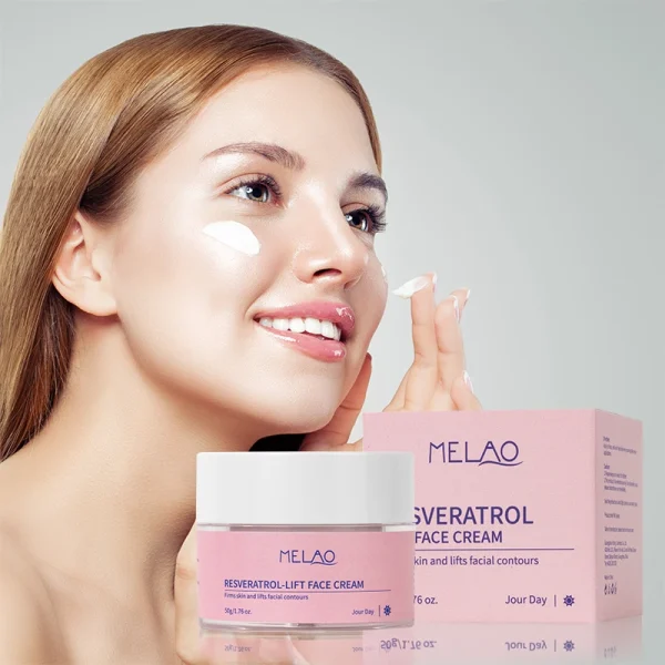 skincare beauty anti aging korean skin care products whitening peptides face care intense resveratrol-lift collagen face cream - Image 2