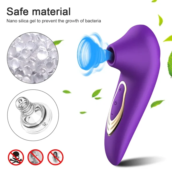 Small Mini Size Clitoral Sucker Vibrator Nipple G Spot Sucking Clitoris Erotic Stimulator Female Masturbator Sex Toys - Image 4