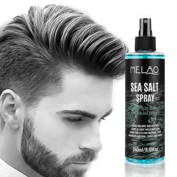 Men's Texturizing Thickening Hair Mist Hair Styling Oil Control Natural Volumizing Texturizing Sea Salt Spray - Image 6