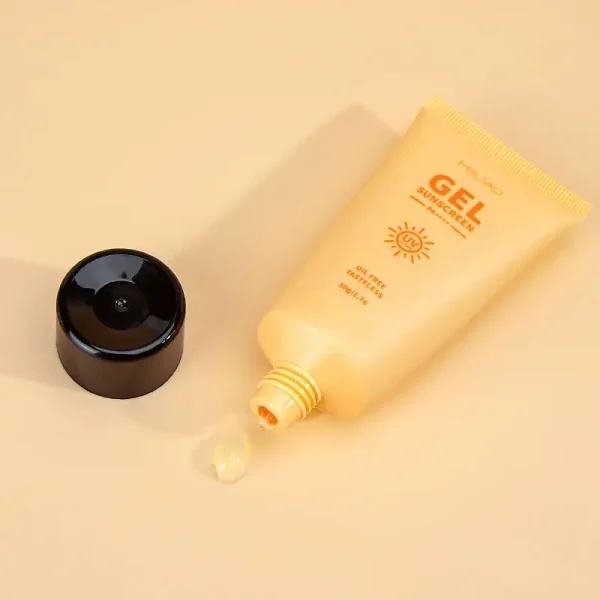 Spf 50+++ Private Label No White Cast Clear Sunscreen Gel Black Skin Sunscreen Face and Body Moisturizing Sunscreen Gel - Image 4