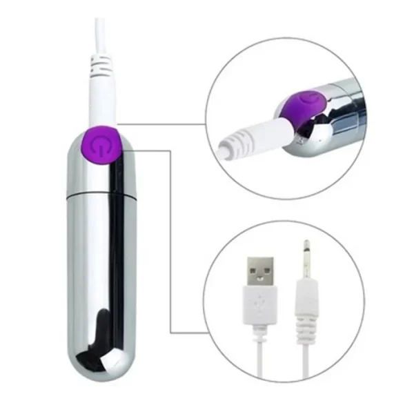 USB Rechargeable Mini Dildo Vibrator Sex Toys for Women's Clitoris Massage Vaginal Vibrator Bullet - Image 3