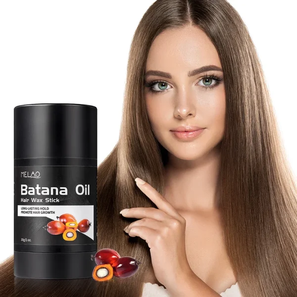 Custom Labels Strong Hold Edge Control Non Toxic Hair Wax Stick With Batana Oil Hair Wax Stick