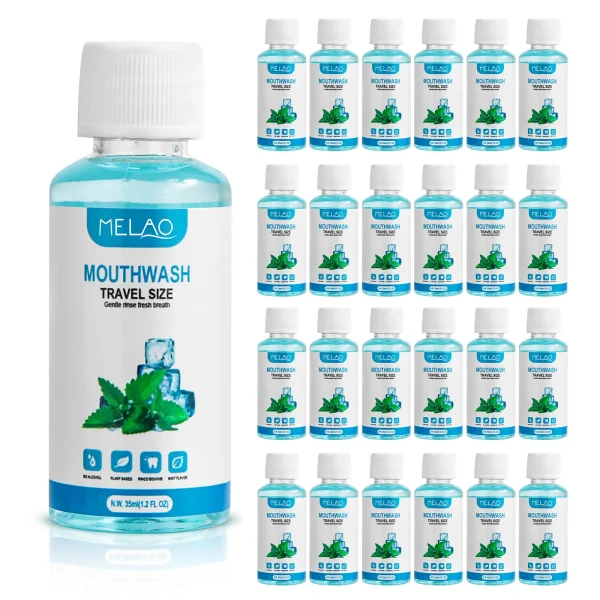 Private Label Cool Mint Mouth Wash Flavor Customize Oral Wash Teeth Cleaning Whitening Mouthwash Manufacturer