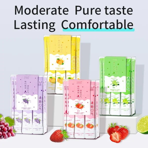 Fight Bad Breath Teeth Deep Cleaning Whitening Mouthwash Strip Disposable Custom Logo - Image 5