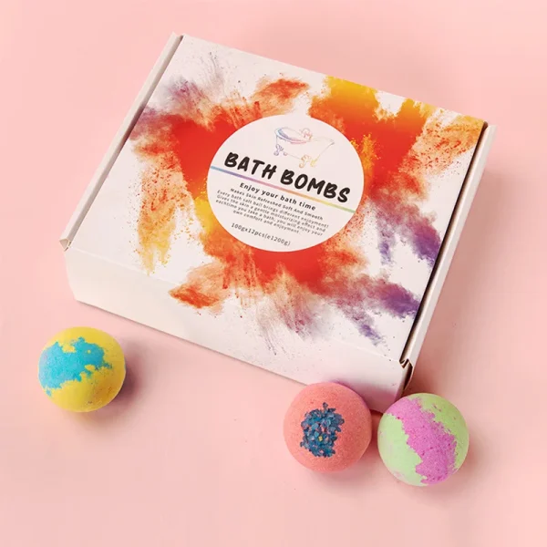 Bubble Custom Mini Kids Salt Bath Bomb Private Label Kit Surprise Making Organic for Kids Box Gift Set Wholesale Set Bath Bombs