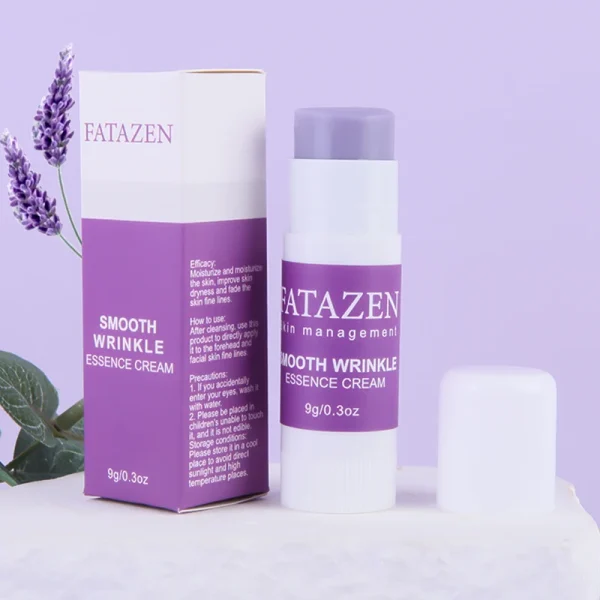 FATAZEN Smooth Wrinkle Essence Cream Fine Lines Moisturizing Moisturizer Herbal OEM Face Cream Stick Wrinkle Cream - Image 4