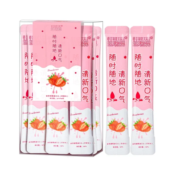 Fight Bad Breath Teeth Deep Cleaning Whitening Mouthwash Strip Disposable Custom Logo - Image 2