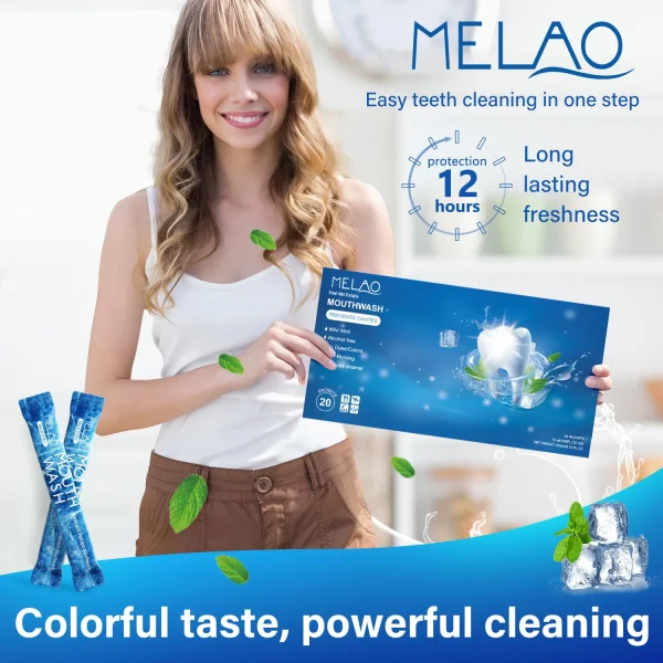 Dental Care Kit Tooth Vitamin E Dental Whitener Oral Care Hotel Amenities Teeth Whitening Kit Products Mouth Wash Mouthwash - Image 2