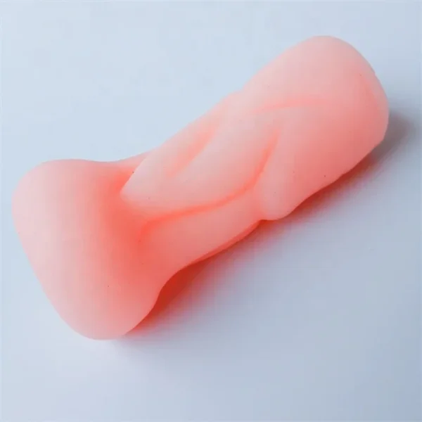 Realistic Textured Adult Pocket Pussy Stroker Men's Masturbator for Sexual Satisfaction - Image 4
