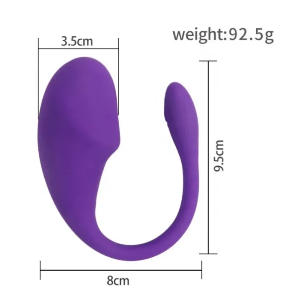APP Controlled USB-powered Dildo 10 Frequency Vibrating Egg for Stimulating Female Clit S Pot Adult Women's Sex Toys - Image 2