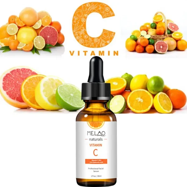 Whitening Serum with Vitamin C Peptides for Anti Aging Moisturizer and Korean Skin Face Care Vitamin c Face Serum