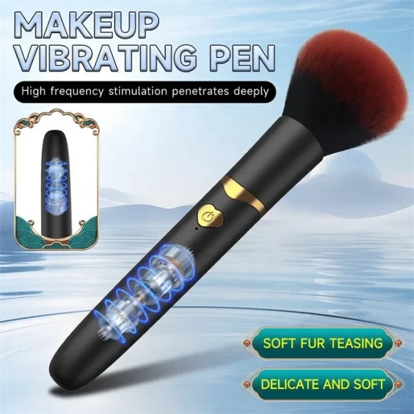 Women's New Design 7 Frequency Makeup Pen Vibrator Stimulating Sex Toys - Image 3