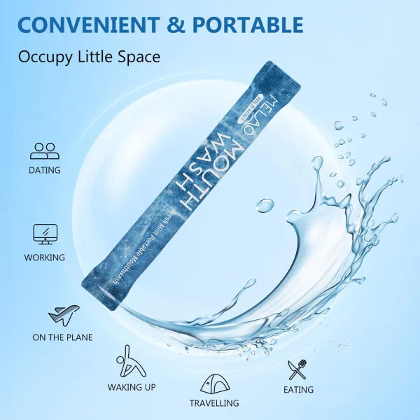 Dental Care Kit Tooth Vitamin E Dental Whitener Oral Care Hotel Amenities Teeth Whitening Kit Products Mouth Wash Mouthwash - Image 3