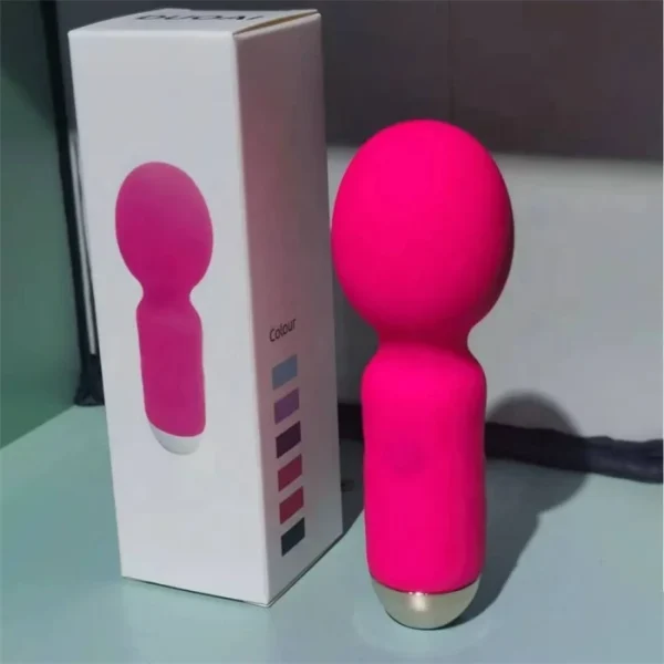 USB Rechargeable Personal Massager 10 Frequency Mini Wand for Muscle Tension Relief Vibrators for Personal Use - Image 6
