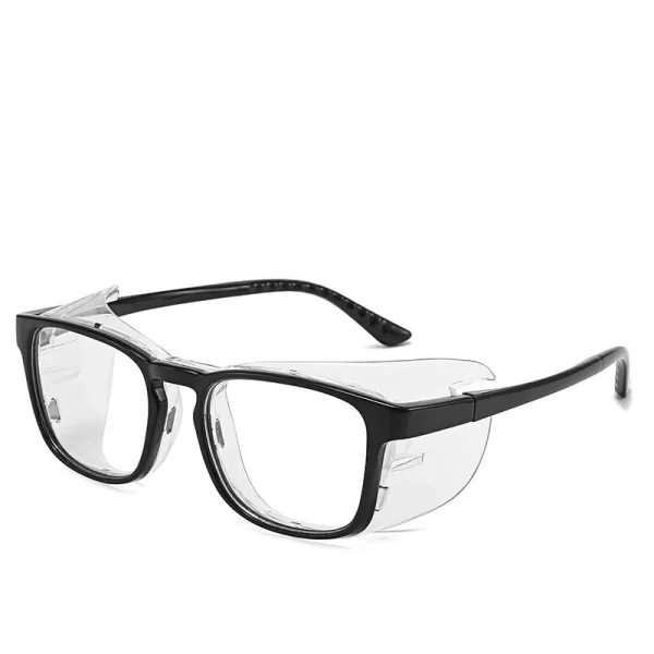 Custom Prime Quality Side Shield Anti-Fog Safety Full Frame Ansi Z87.1 Safety Glasses Anti Blue Light Frames
