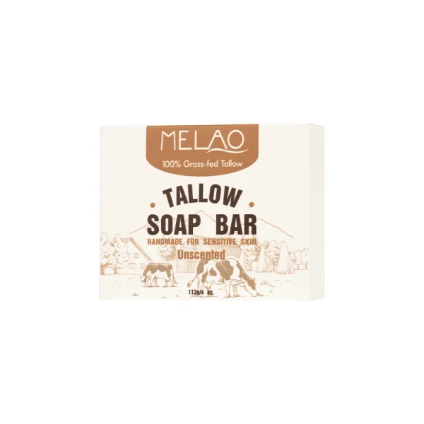 Facial Cleanser Vitamins Moisturizing Anti Aging Korean Cosmetic Beauty Face Whitening Skin Care Products Beef Tallow Soap - Image 5