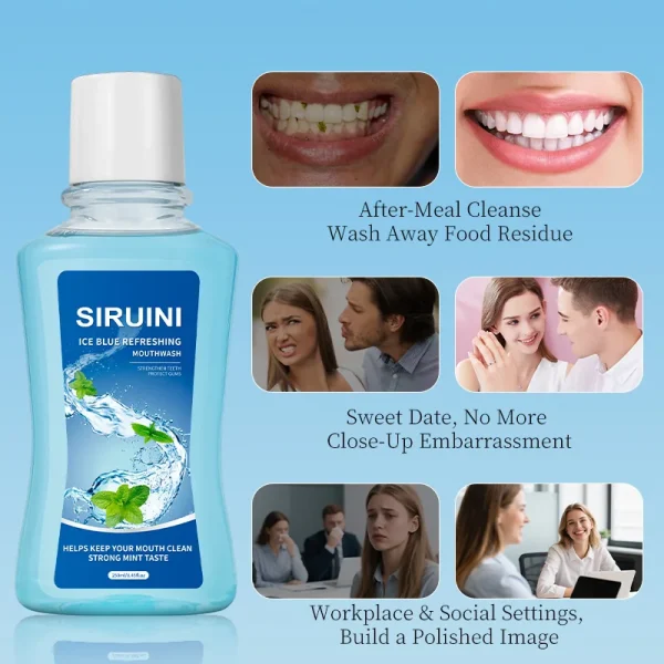 Dental Care Kit Tooth Vitamin E Dental Whitener Oral Care Hotel Amenities Teeth Whitening Kit Products Mouth Wash Mouthwash - Image 5